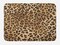 Ambesonne Leopard Print Bath Mat, Skin Pattern of a Wild Savannah Animal Powerful Panther Big Cat, Plush Bathroom Decor Mat with Non Slip Backing, 29.5" X 17.5", Beige Brown